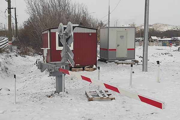 Ввод в эксплуатацию переездной сигнализации на период ремонта путепровода г. Медногорск